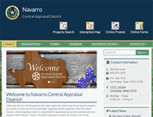 Tablet Screenshot of navarrocad.com